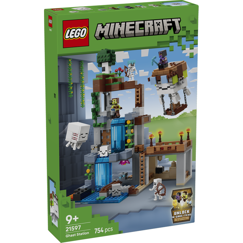 LEGO Minecraft #21597 Ghast Station set box