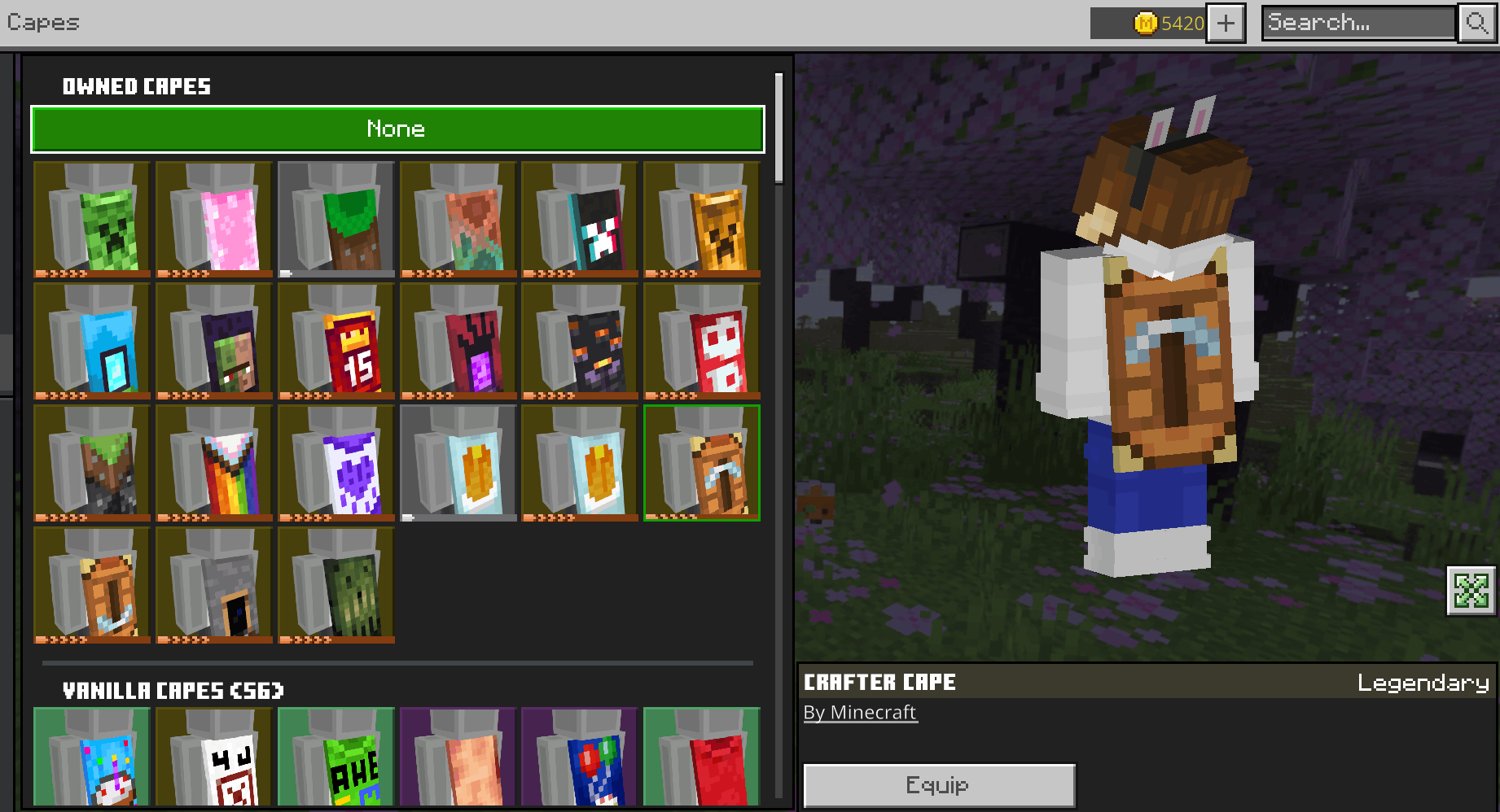 Official Minecraft X post revealing the new TwitchCon cape