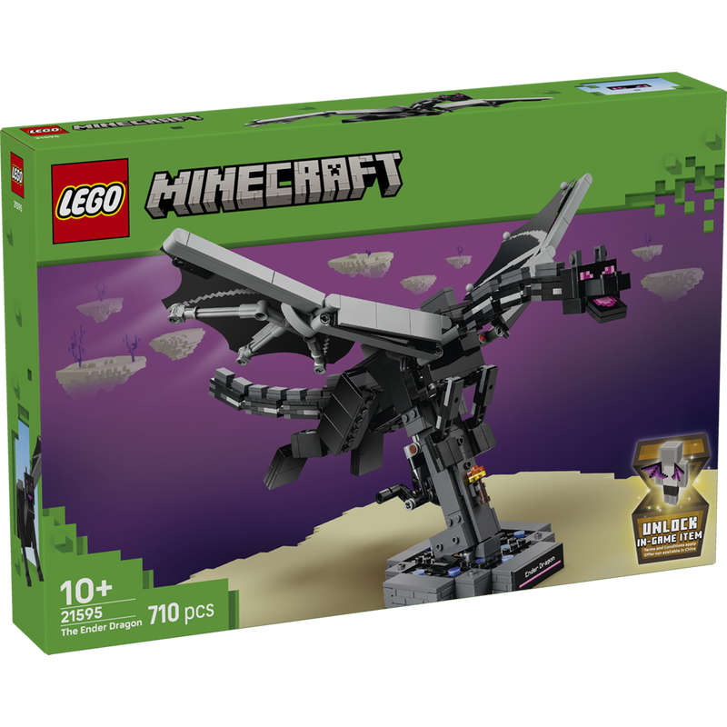 LEGO Minecraft #21595 The Ender Dragon set box